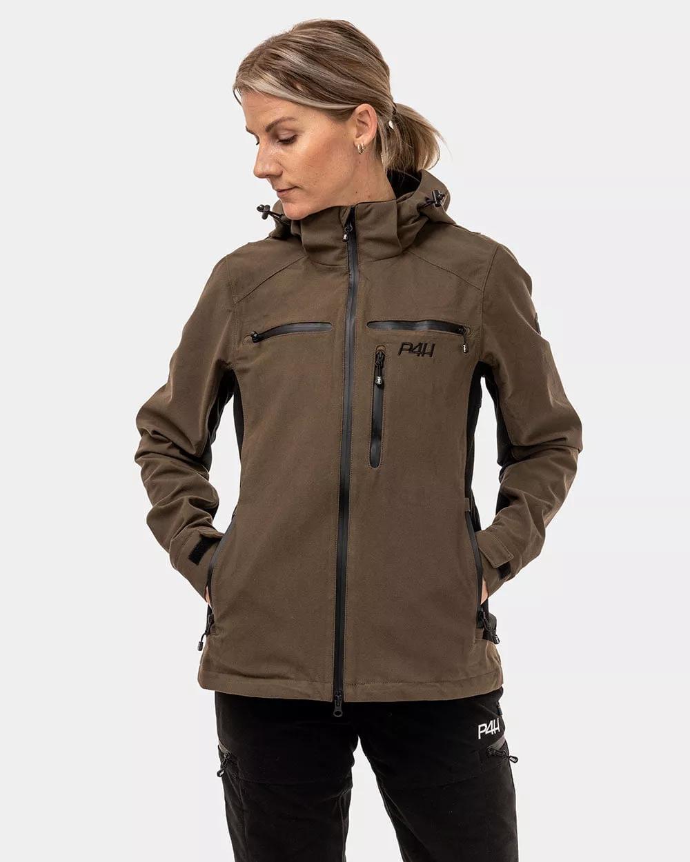 Hunters Elite - Jaktjakke dame, P4H - Grønn ensfarget