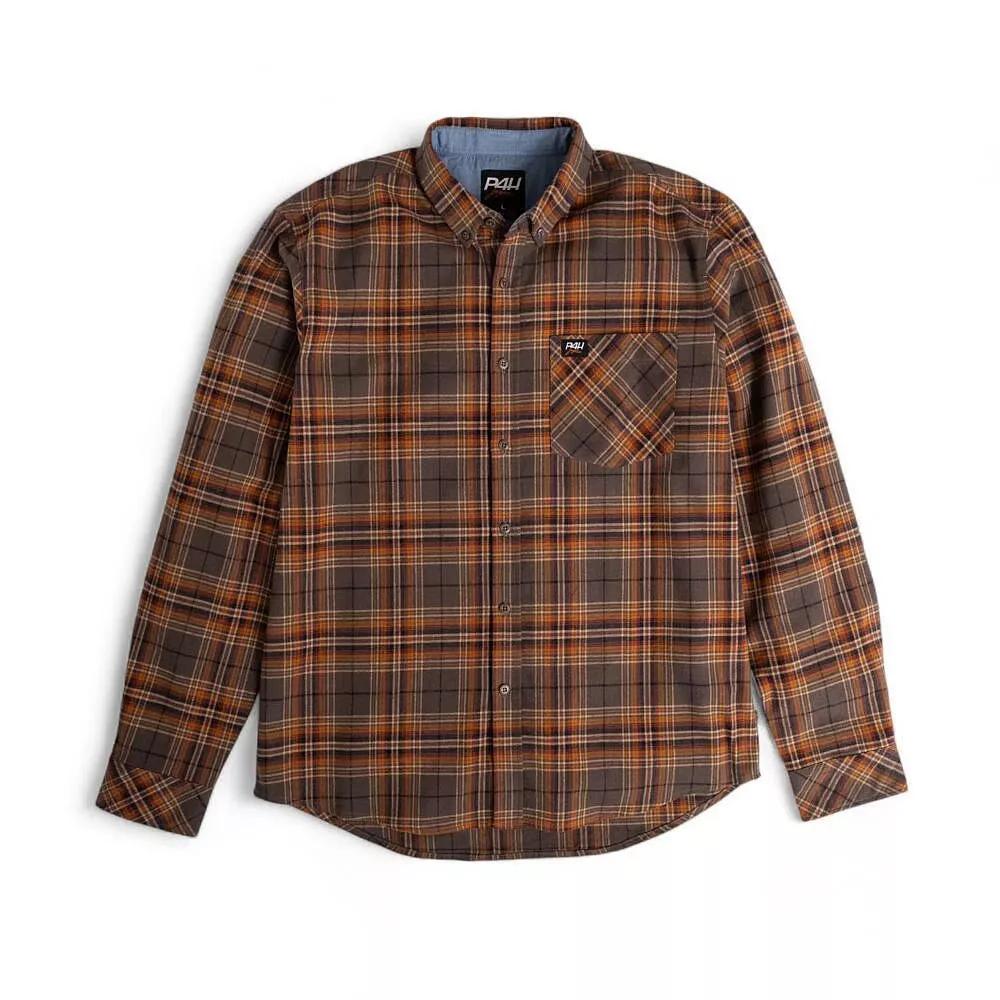 P4H - Jaktskjorte børstet flanell - grønn