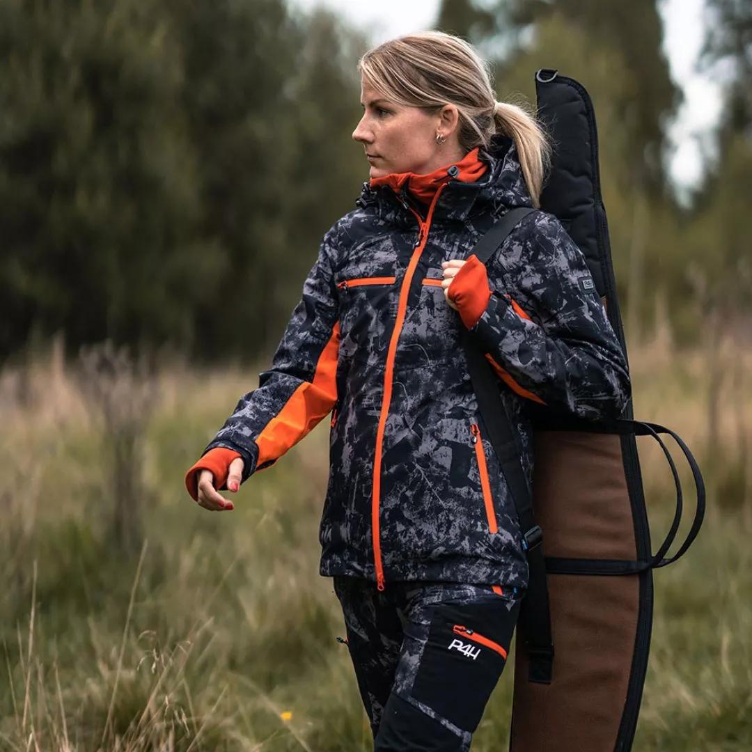 P4H Hunters Elite - Jaktdress - dame - sort camo